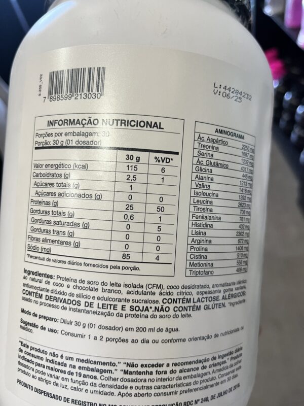 ISO WHEY - NUTRATA - Imagem 3