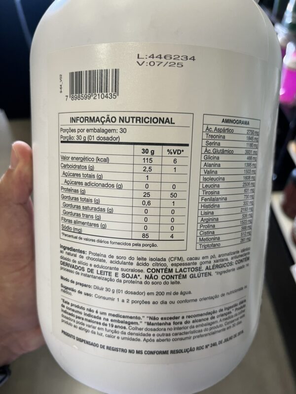 ISO WHEY - NUTRATA - Imagem 4