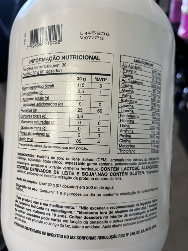 ISO WHEY - NUTRATA - Imagem 2