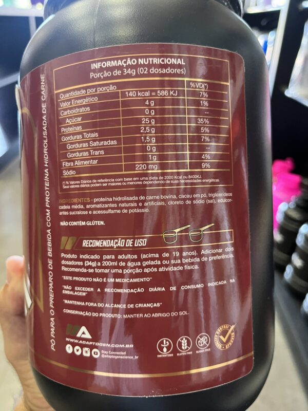 #1 BEEF Chocolate - Adaptogen - Imagem 2