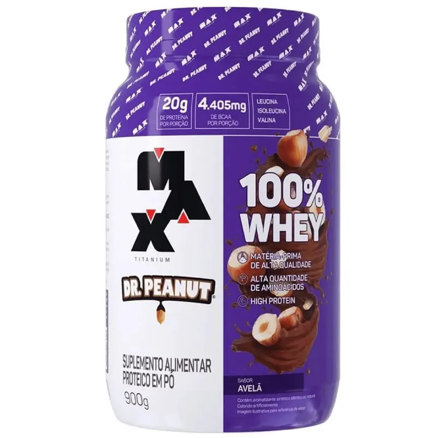 100% WHEY X DR PEANUT - MAX TITANIUM