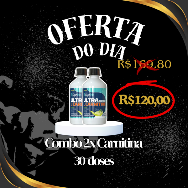 Combo Ultra L-carnitina CARNIPURE - Dynamic Lab