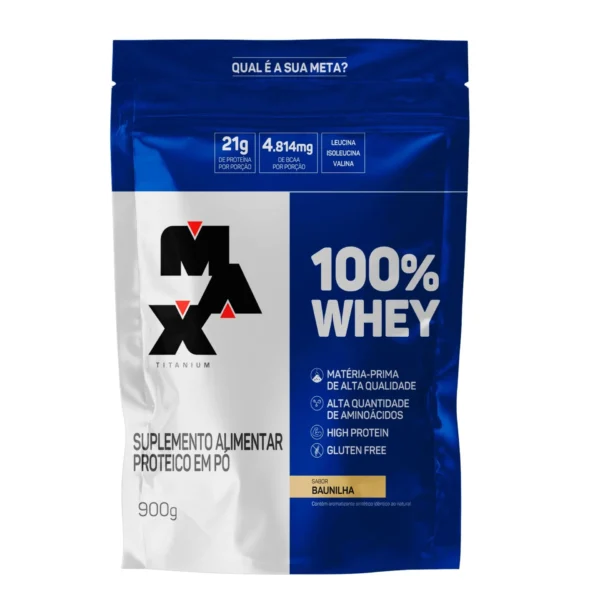 100% WHEY refil - MAX TITANIUM