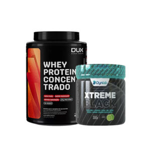 COMBO WHEY + PRÉ-TREINO