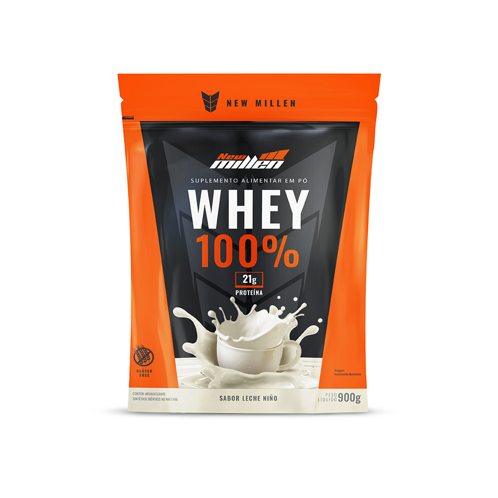 WHEY 100% POUCH - NEW MILLEN
