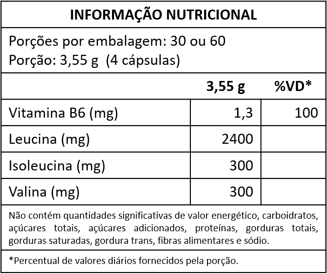 BCAA 8:1:1 120 cápsulas - Dynamic Lab - Imagem 2