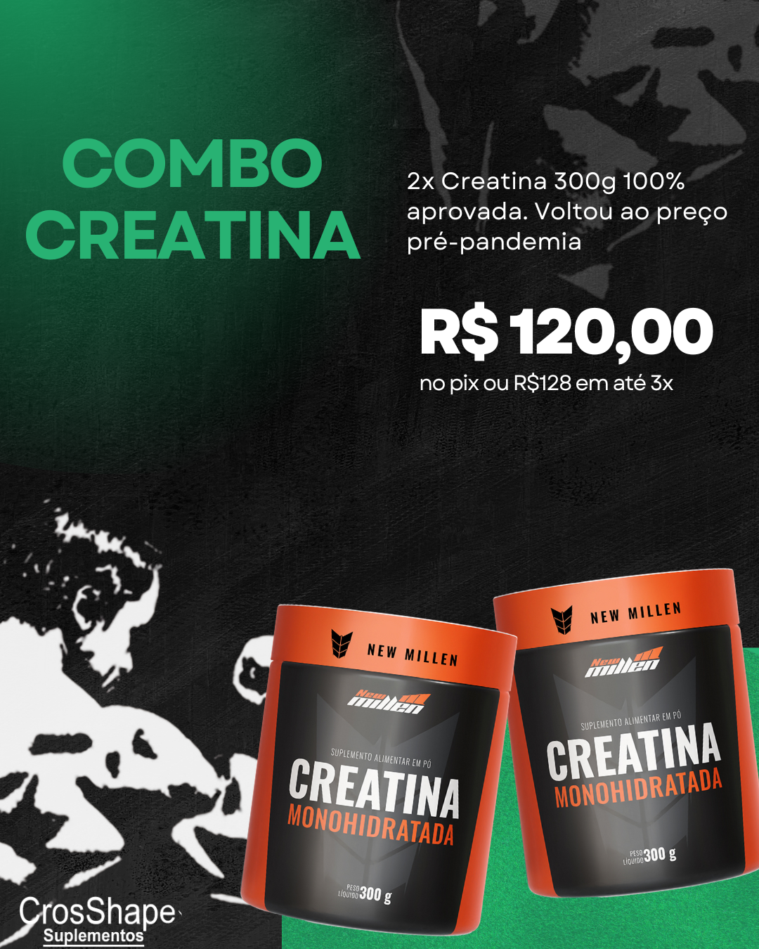 CREATINA PURA - NEW MILLEN