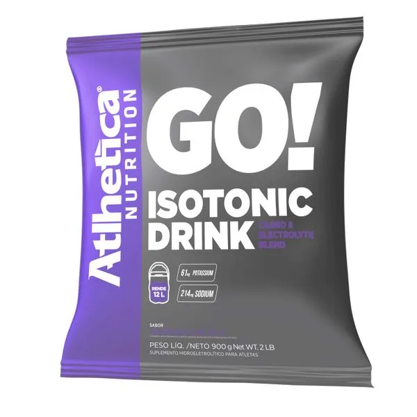 GO ISOTONIC DRINK - ATLHETICA NUTRITION - Imagem 4